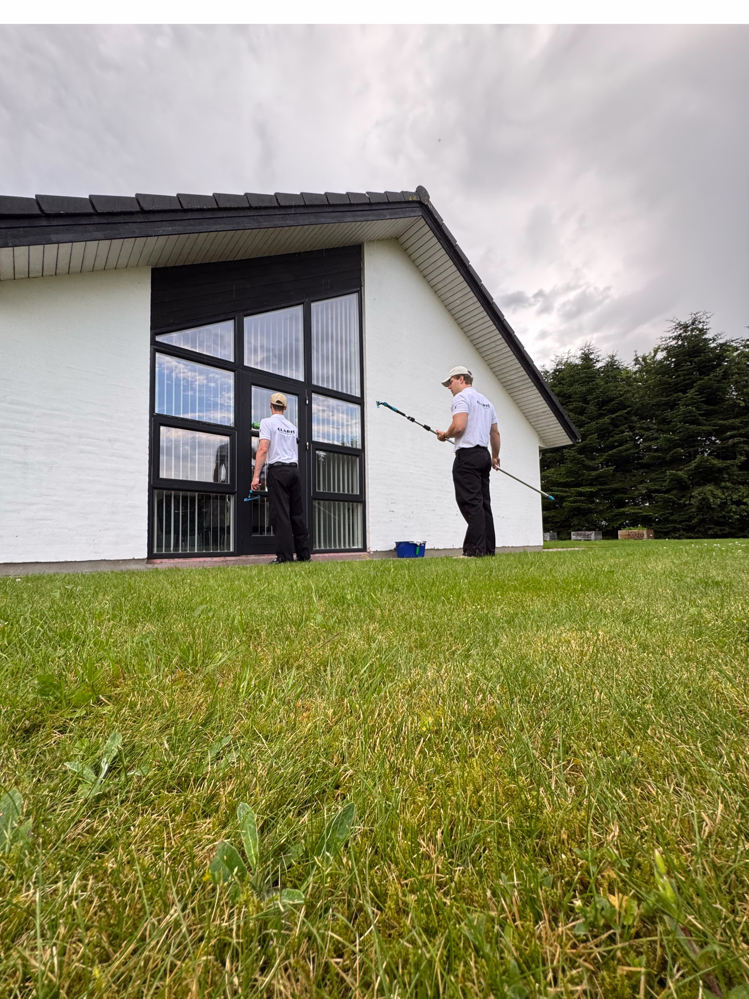 Professionel vinduespudsning